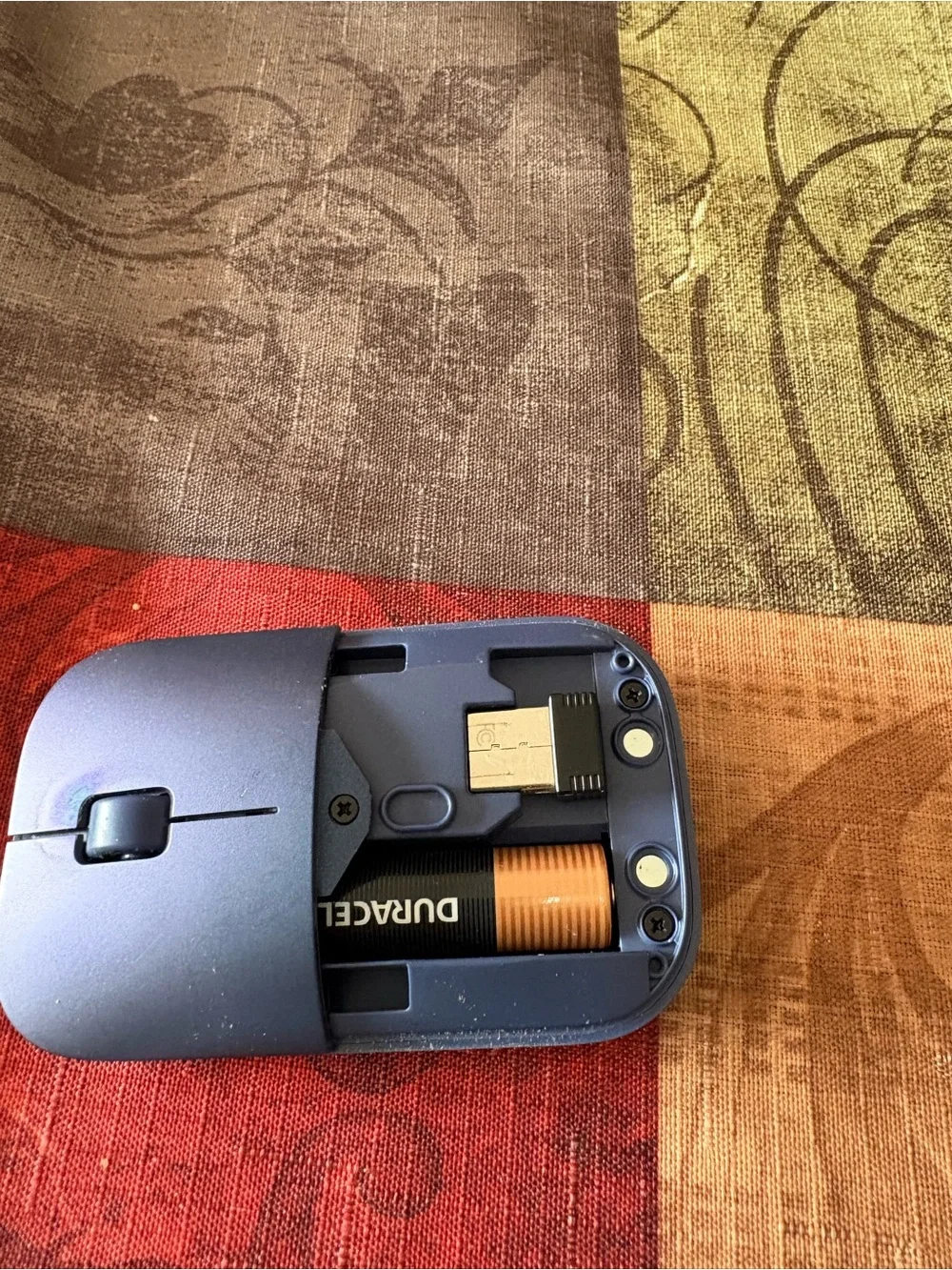 HP Z3700 wireless mouse in the blue lumiere pattern